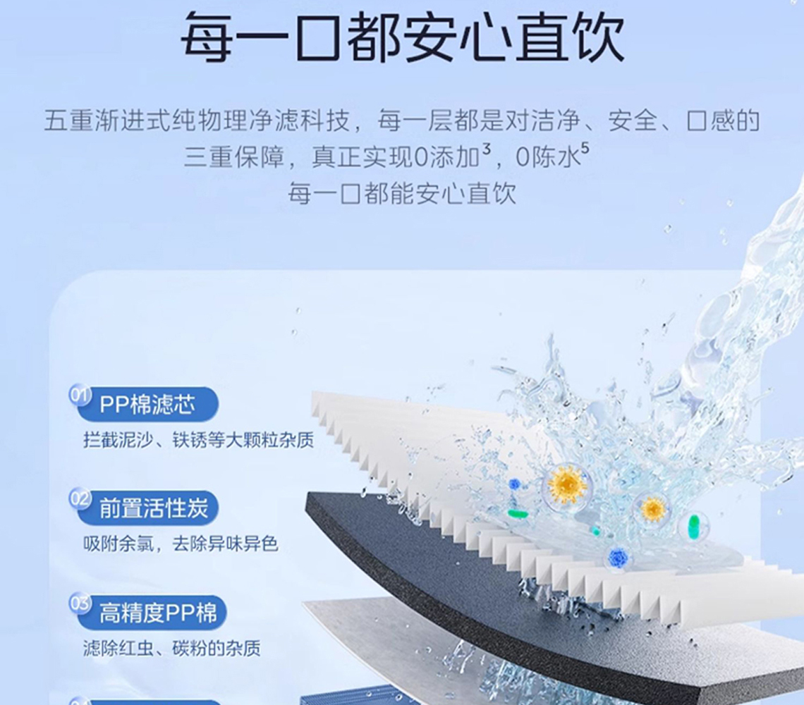 龍勝雙出水凈水機系列